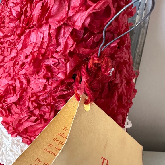 Vintage Santa Claus piñata tissue paper - Picture 6 of 11